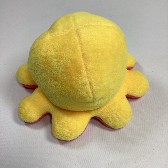 2 Tee Turtle Octopus Reversible Flip Mood Plush Stuffed Toys - Picture 5 of 16